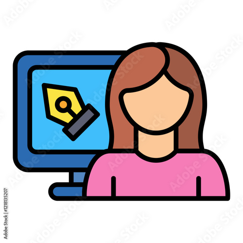 Graphic designer Icon