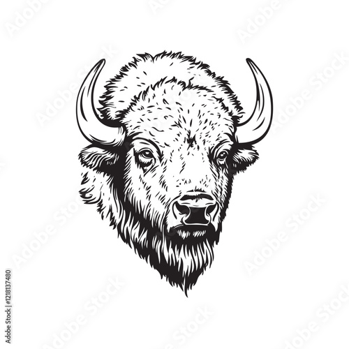 head of a bull