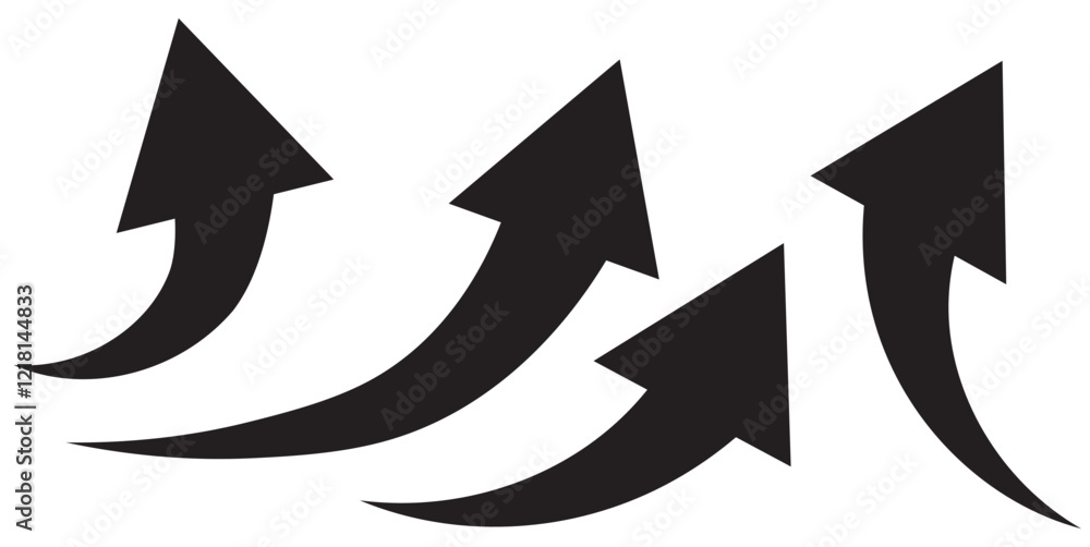 Set of long blue curve arrow icon vector . blue curve arrow icon set. long arrow icon set. curve arrow vector illustration. Curved or arch arrow icon isolated Set of long blue curve arrow icon vector . blue curve arrow icon set. long arrow icon set. curve arrow vector illustration. Curved or arch arrow icon isolated