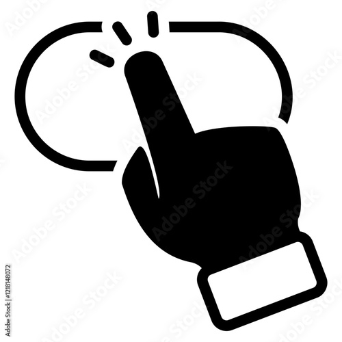 Click glyph icon