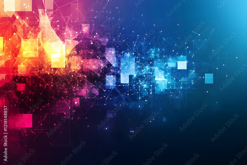 Fototapeta premium Technology Background