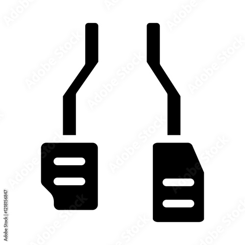 pedal Solid icon