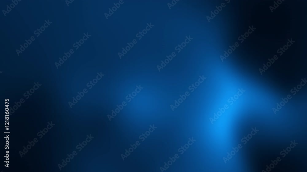 Dark blue fluid gradient abstract technology background. Seamless loop