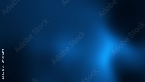 Dark blue fluid gradient abstract technology background. Seamless loop