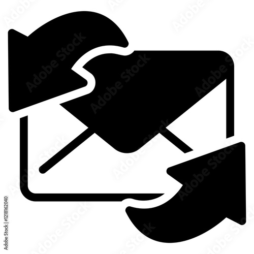 Exchange glyph icon