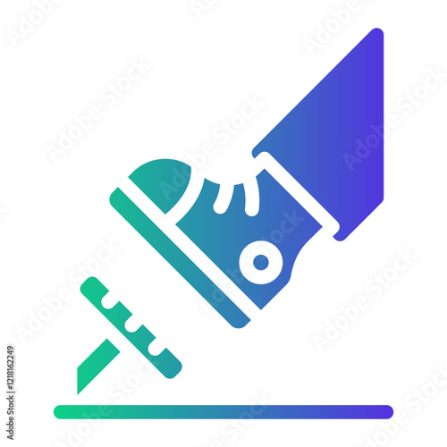 pedal Gradient icon