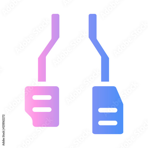 pedal Gradient icon