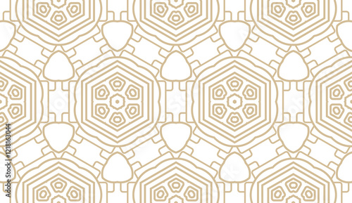 Vector fashion seamless pattern, geometric background