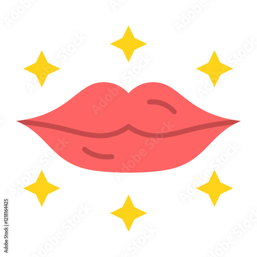 Lip makeup Icon