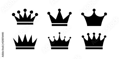 crown icon set