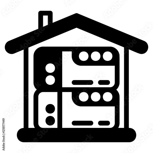 On premise glyph icon