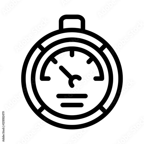 Barometer Outline Style
