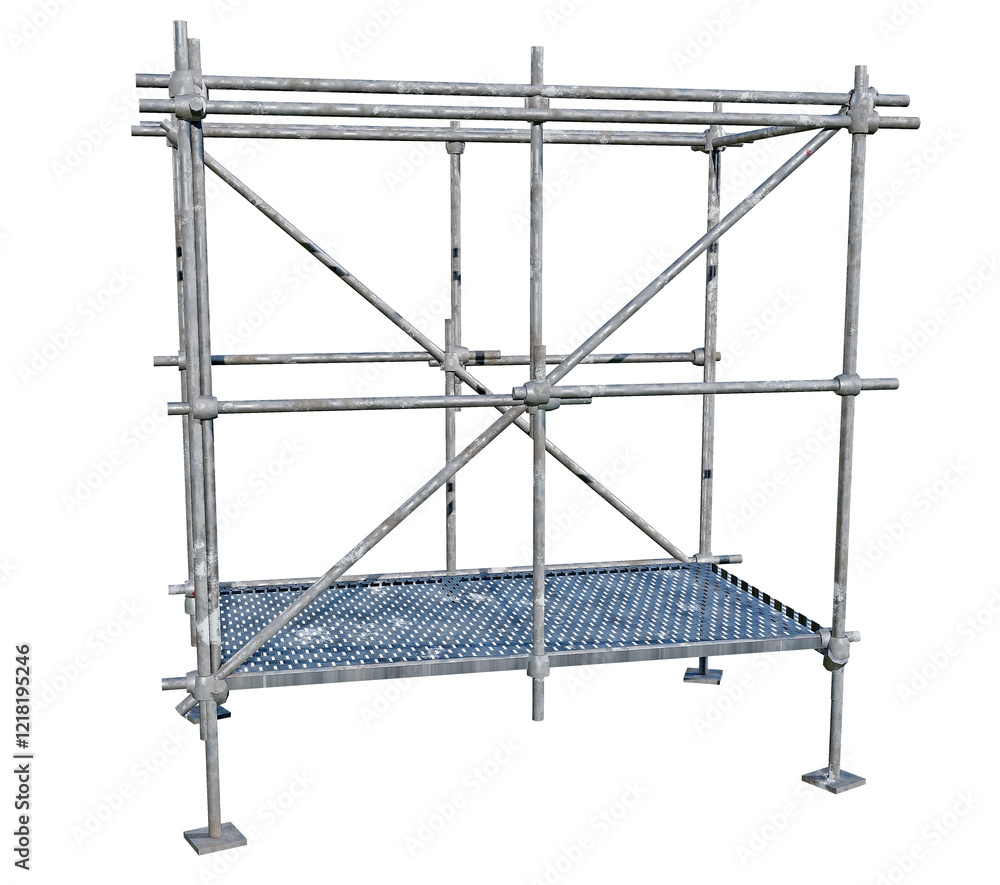 Work Platform: A safe and stable work platform for accessing elevated areas during construction.
Work Platform: A safe and stable work platform for accessing elevated areas during construction.