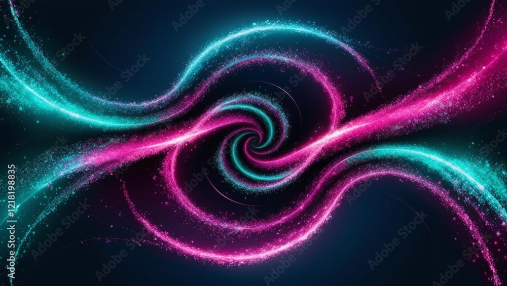 Fototapeta premium Organic flow Futuristic Gradient