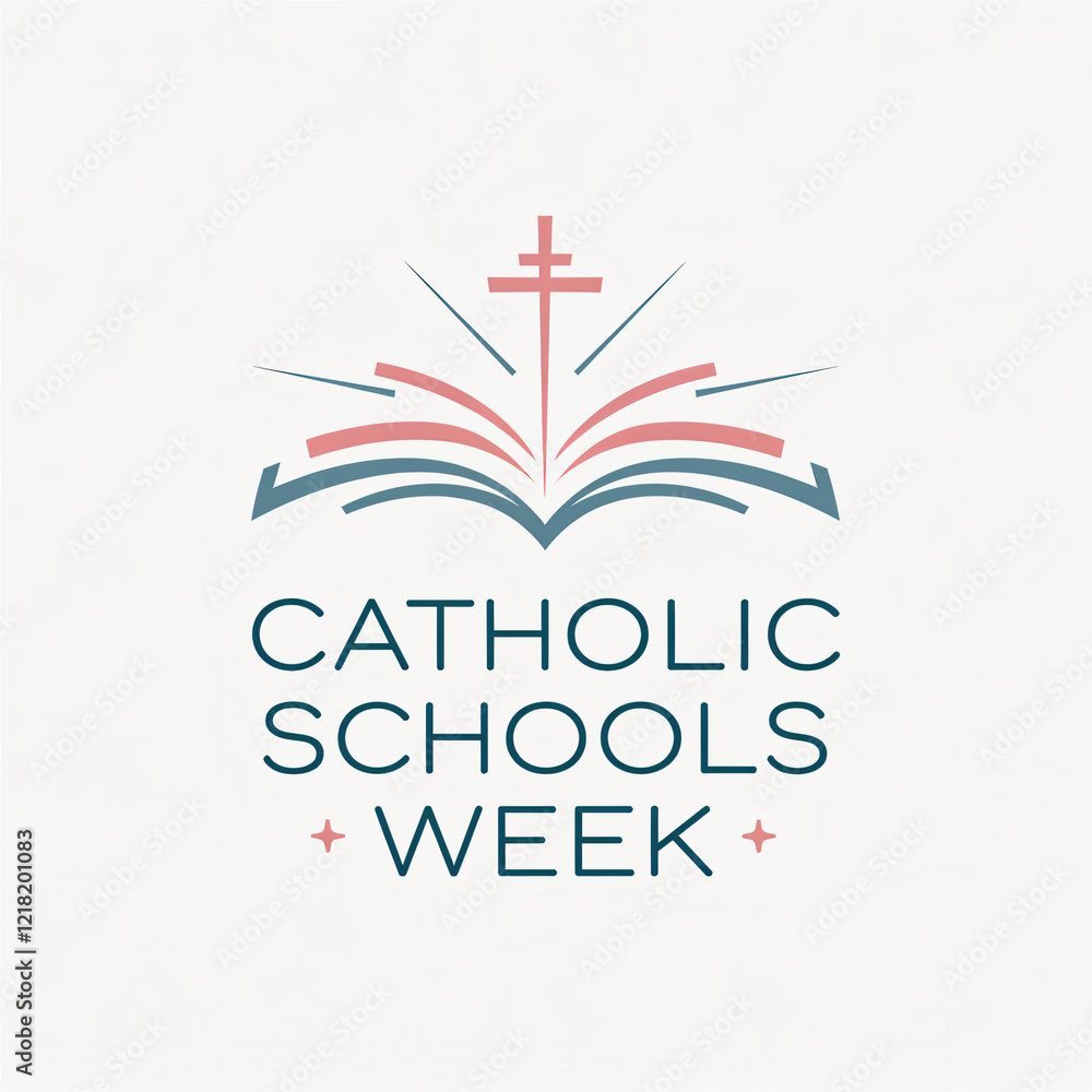 Fototapeta premium Catholic Schools Eduation Week