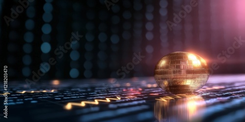 Futuristic tax deduction summary display digital environment technology concept high-tech visualization detailed data insights