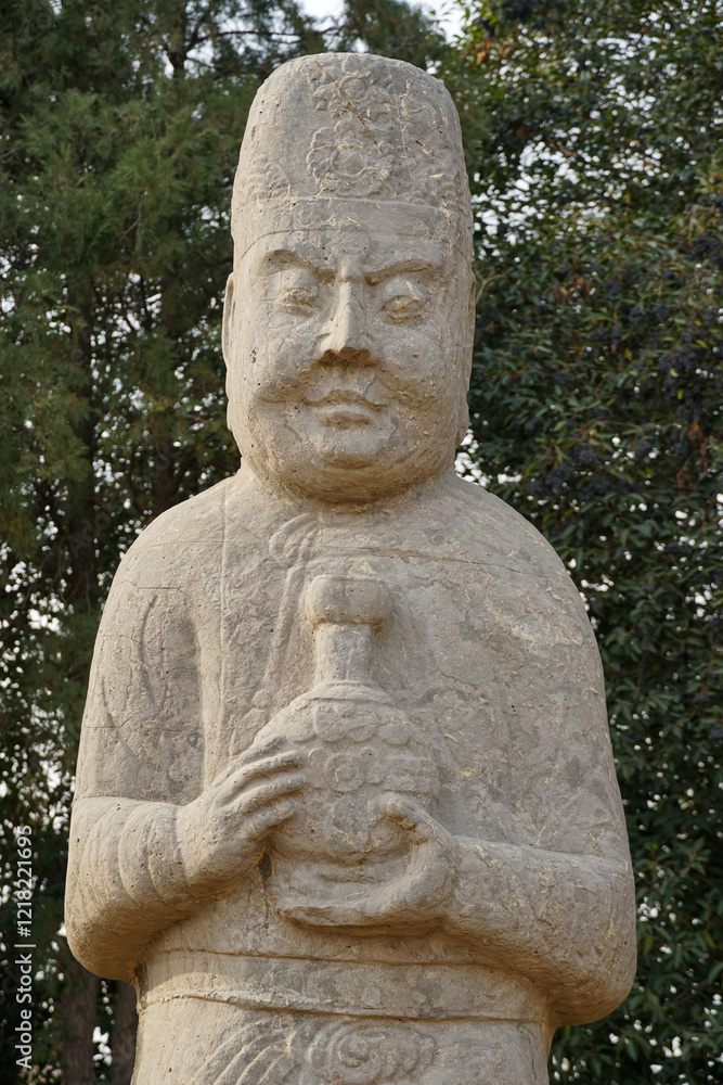 Gongyi, Zhengzhou, Henan, China, Imperial Tomb of the Northern Song Dynasty, Yongding Tomb Gongyi, Zhengzhou, Henan, China, Imperial Tomb of the Northern Song Dynasty, Yongding Tomb