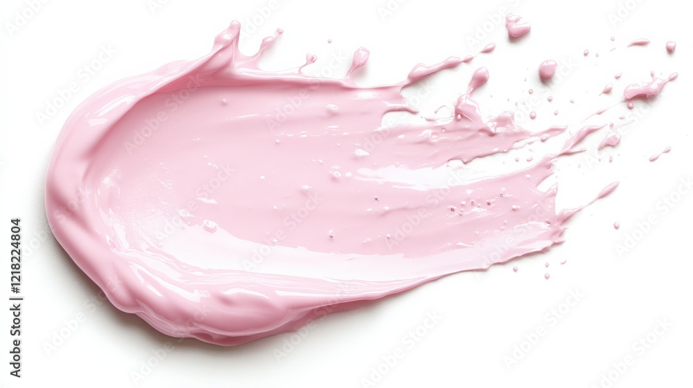 Whimsical Pink Watercolor Splashes with Soft Edges Whimsical Pink Watercolor Splashes with Soft Edges