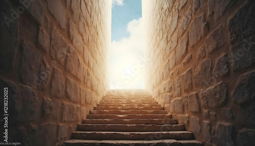 Fototapeta Naklejka Na Ścianę i Meble -  stairs to heaven