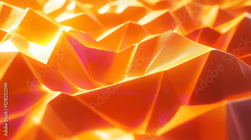Orange Textured Wall Close Up for Abstract Background 8K Realistic