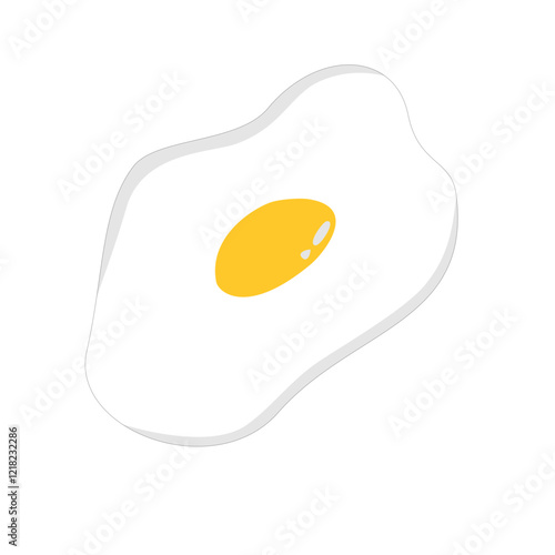 fried egg illustration