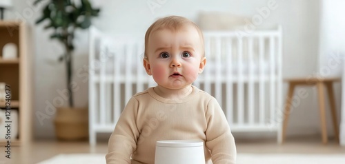 baby gear baby monitors safety. AI-enhanced baby monitors, identifying specific sounds like crying, coughing, or babbling for smarter alerts photo