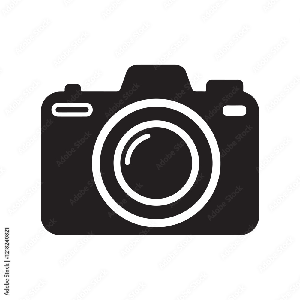 digital photo camera silhouette digital photo camera silhouette