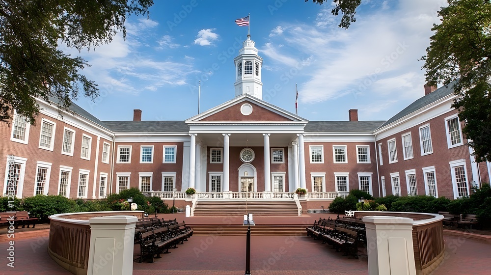 Obraz premium Legislative Hall in Dover, Delaware