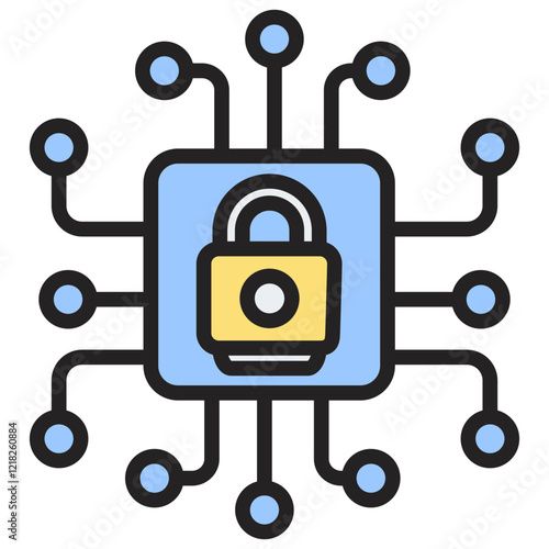 Cyber Security Icon