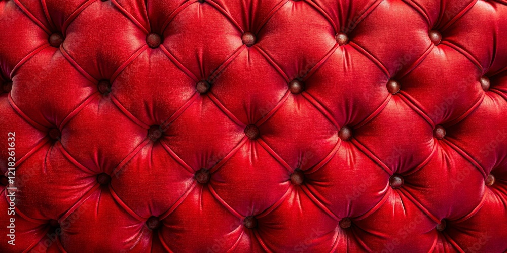Close-Up of Luxurious Deep Tufted Upholstery with Diamond Pattern and Button Detailing Close-Up of Luxurious Deep Tufted Upholstery with Diamond Pattern and Button Detailing