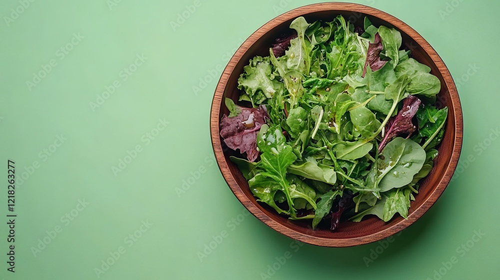 Freshly Harvested Bowl of Greens Featuring Vibrant Leafy Vegetables in a Natural Setting of Abundance Freshly Harvested Bowl of Greens Featuring Vibrant Leafy Vegetables in a Natural Setting of Abundance