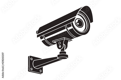 CCTV camera icon vector illustration