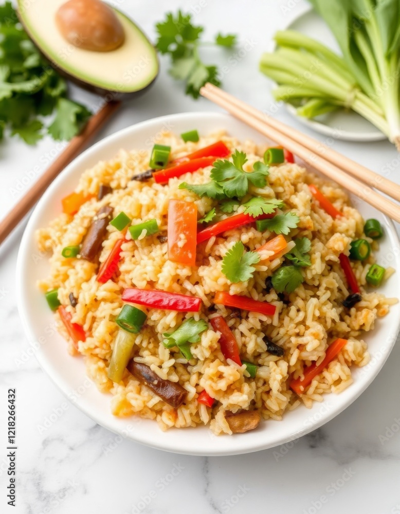 asian vegetarian fried rice photo for menu asian vegetarian fried rice photo for menu