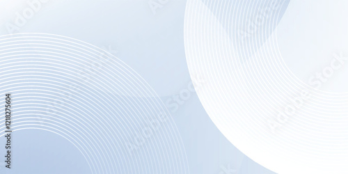 Abstract blue modern background with circle elements. Digital technology modern nice