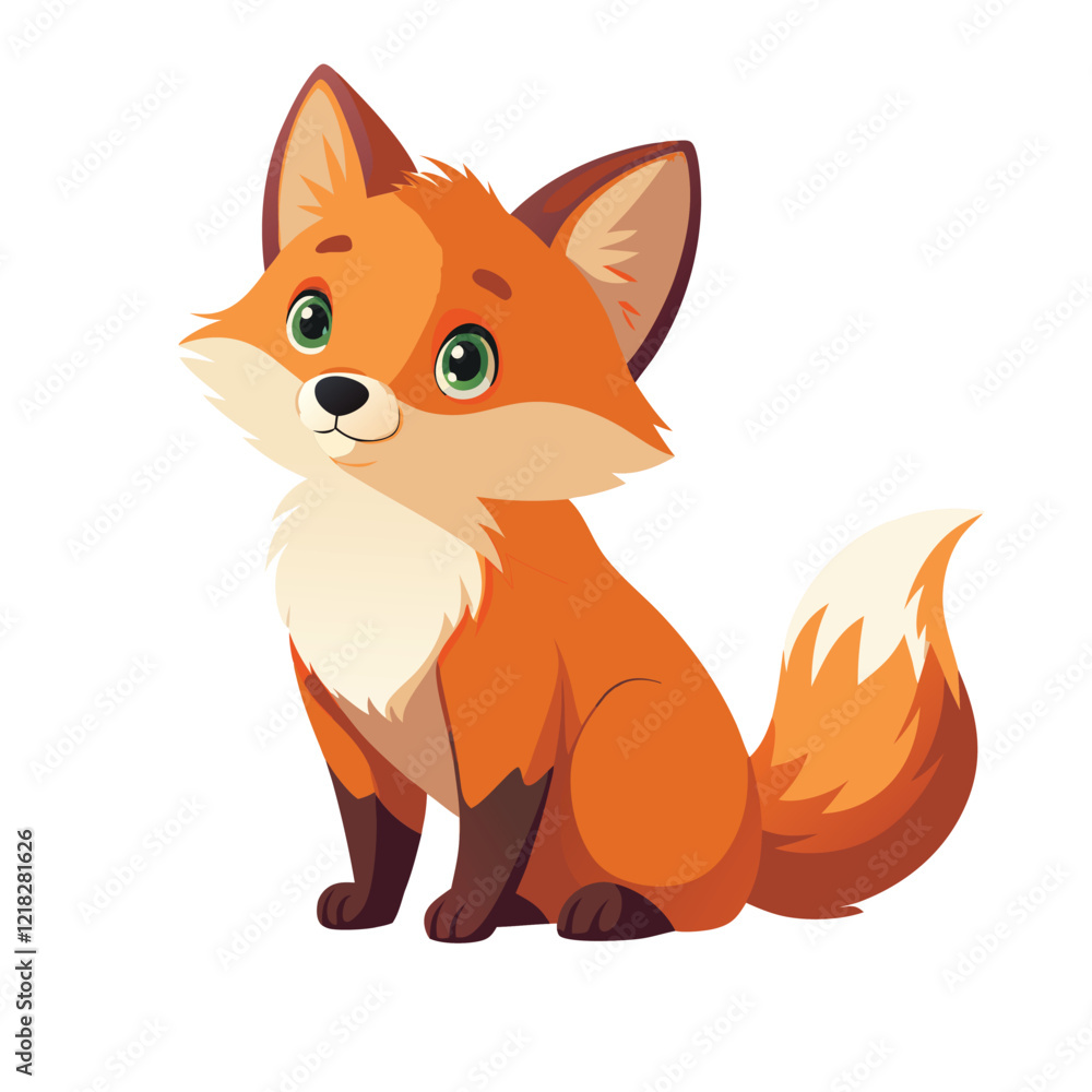 Obraz premium Cute Walking Cat