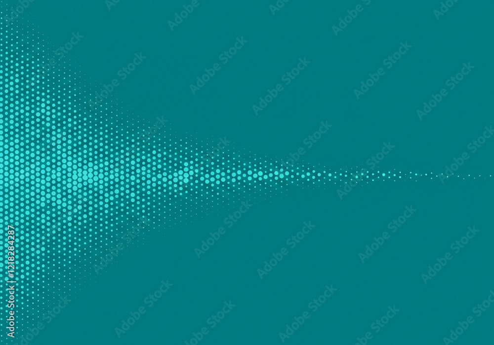 A vibrant teal background with a diagonal halftone pattern, adding a touch of retro flair and visual interest A vibrant teal background with a diagonal halftone pattern, adding a touch of retro flair and visual interest