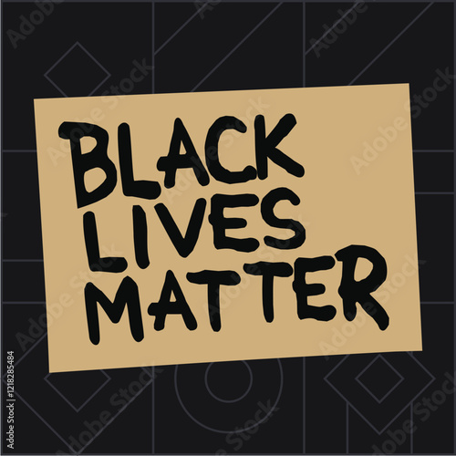 Black Lives Matter Sign, Black Lives Matter Poster