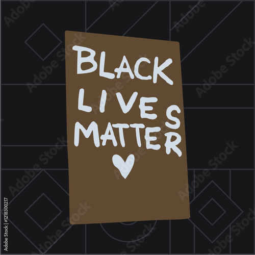 Black Lives Matter Sign, Black Lives Matter Poster
