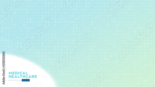 Healthcare Medical Plus Pattern. Medical Research or Tech Innovation Online Webinar Presentation Event.Math Design Elements Background. Medical Tech Back. 