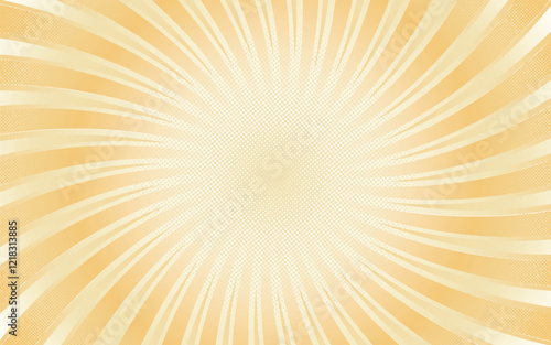 Wallpaper Mural Yellow sunburst background vector illustration Torontodigital.ca