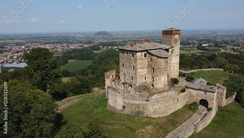 The castle of Bagnolo, Piedmont, Italy
