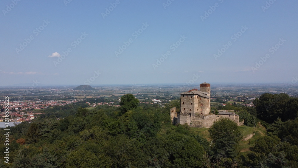 The castle of Bagnolo, Piedmont, Italy The castle of Bagnolo, Piedmont, Italy