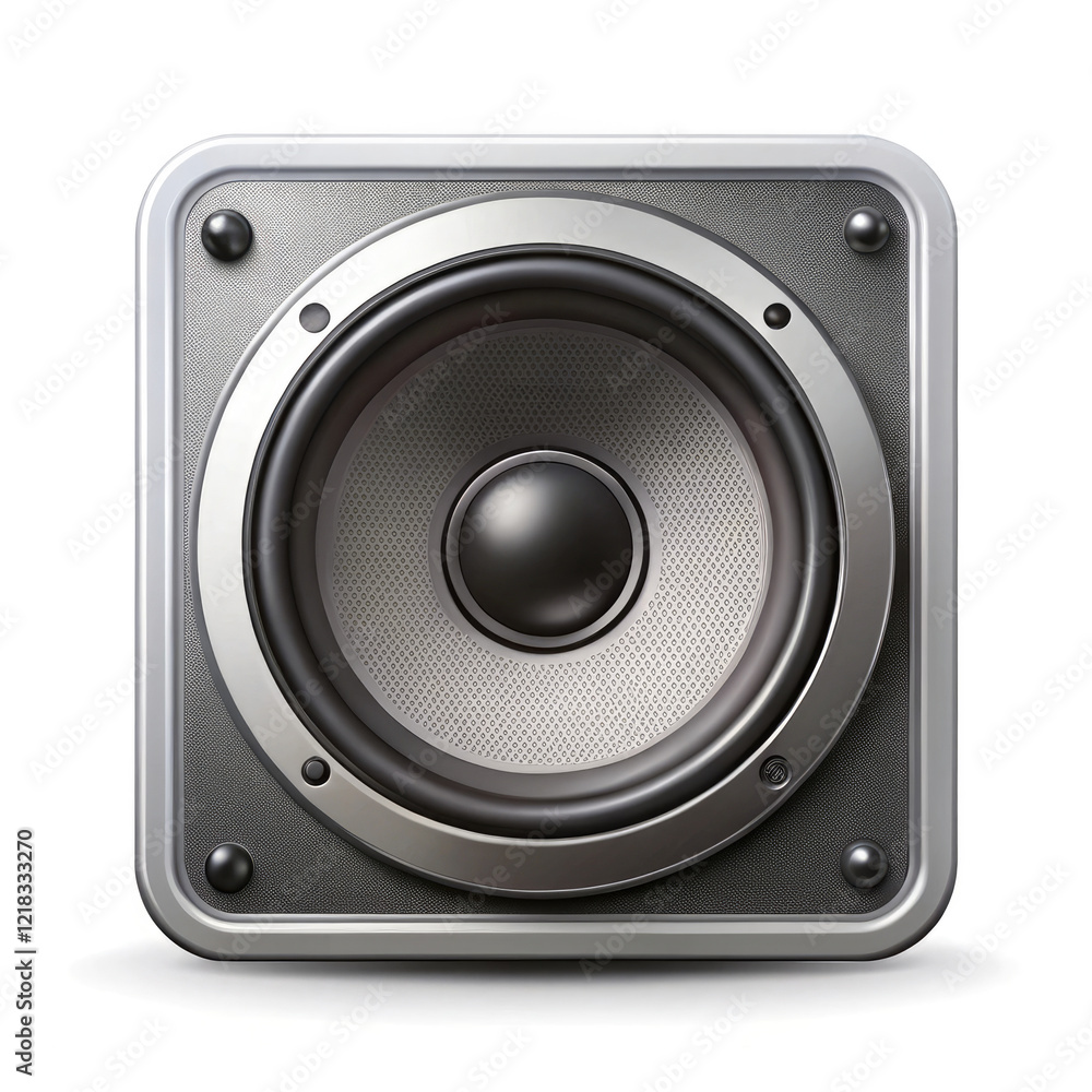 speaker isolated on white background speaker isolated on white background