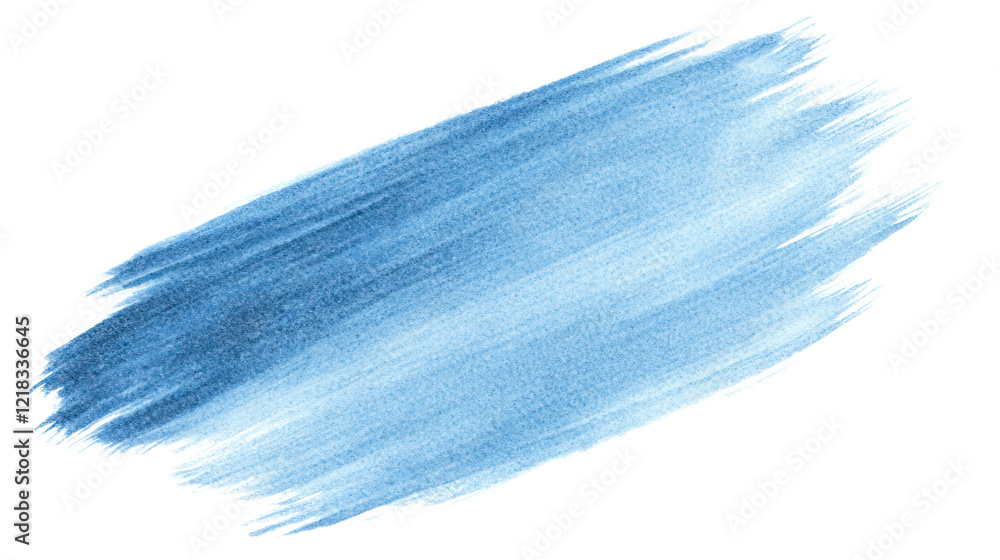 A beautiful watercolor brush stroke in shades of blue, perfect for adding a serene touch to any design project or artwork. A beautiful watercolor brush stroke in shades of blue, perfect for adding a serene touch to any design project or artwork.