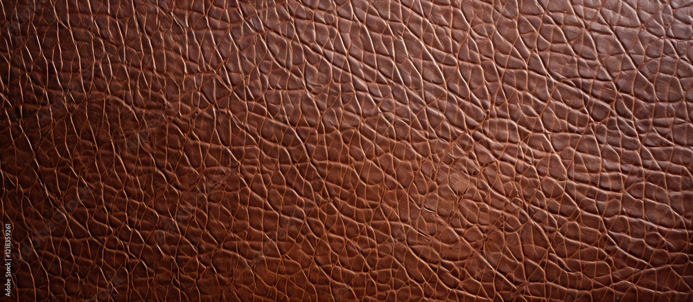 Brown leather texture close-up featuring rich, warm tones with fine grain details, suitable for backgrounds or copy space applications. Brown leather texture close-up featuring rich, warm tones with fine grain details, suitable for backgrounds or copy space applications.