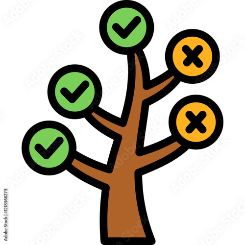 Decision Tree Icon