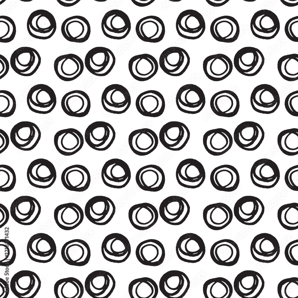 black and white seamless patterns with marker and ink in minimalist Scandinavian style black and white seamless patterns with marker and ink in minimalist Scandinavian style