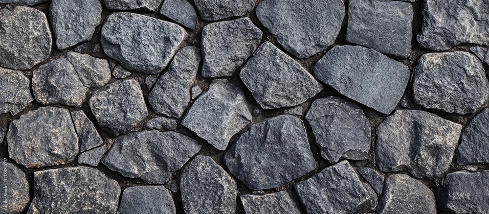 Textured gray stone wall background featuring irregularly shaped stones in varying shades of gray, arranged closely for a rustic look. Textured gray stone wall background featuring irregularly shaped stones in varying shades of gray, arranged closely for a rustic look.