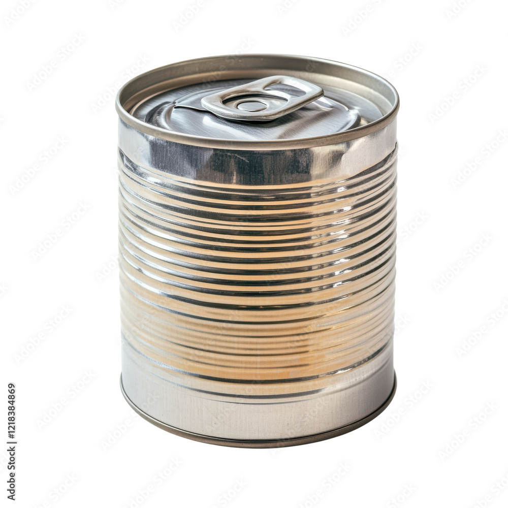 Aluminum Can Mockup on White on transparent background. Aluminum Can Mockup on White on transparent background.