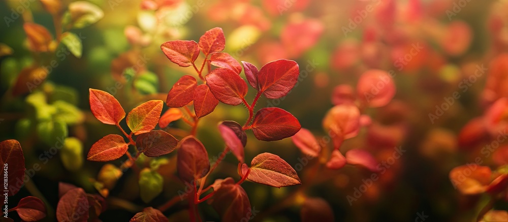 Vibrant red and green hydroponic vegetable leaves in a greenhouse, showcasing alfalfa, green oak, and butterhead, with soft natural lighting. Vibrant red and green hydroponic vegetable leaves in a greenhouse, showcasing alfalfa, green oak, and butterhead, with soft natural lighting.